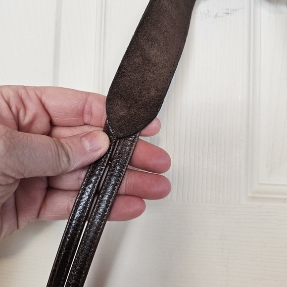 Vintage James Culver Tubac Croc Leather Southwestern Concho Purse - Picture 9 of 10